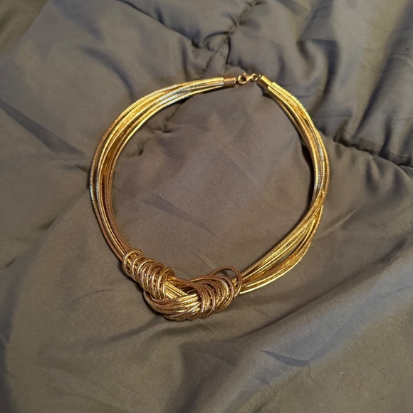 ROSS SIMONS/ Gold knotted accent necklace - Picture 2 of 5